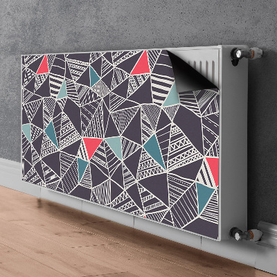 Magnet Heizkörperverkleidung Doodle-muster