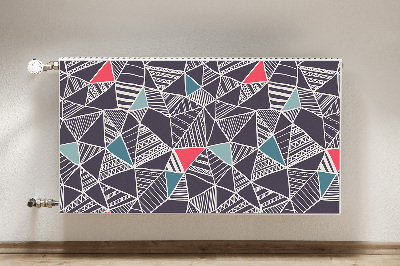 Magnet Heizkörperverkleidung Doodle-muster