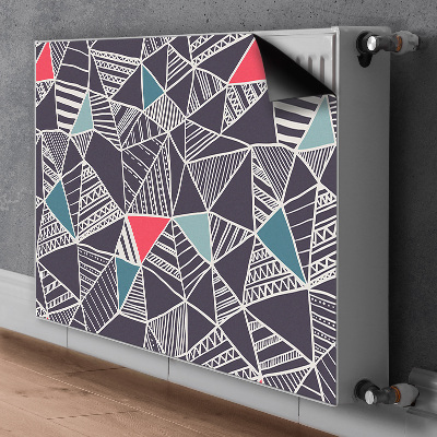 Magnet Heizkörperverkleidung Doodle-muster