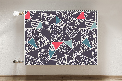 Magnet Heizkörperverkleidung Doodle-muster