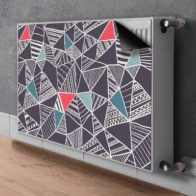 Magnet Heizkörperverkleidung Doodle-muster