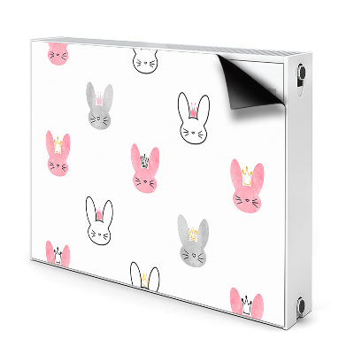 Heizkörperverkleidung magnet Kaninchen in den kronen