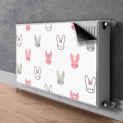 Heizkörperverkleidung magnet Kaninchen in den kronen