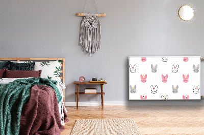 Heizkörperverkleidung magnet Kaninchen in den kronen