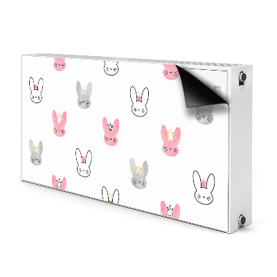 Heizkörperverkleidung magnet Kaninchen in den kronen