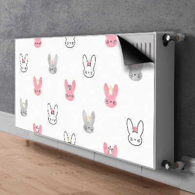 Heizkörperverkleidung magnet Kaninchen in den kronen