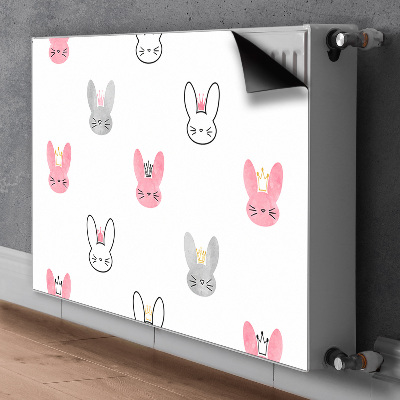 Heizkörperverkleidung magnet Kaninchen in den kronen