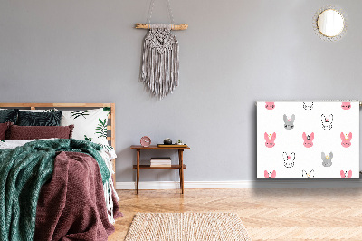 Heizkörperverkleidung magnet Kaninchen in den kronen
