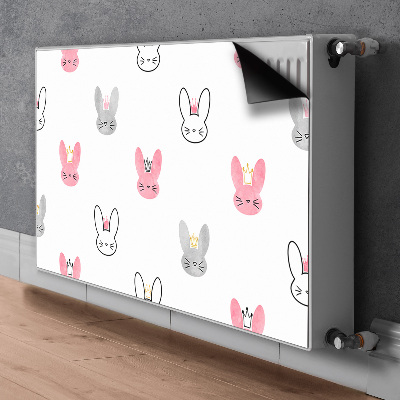 Heizkörperverkleidung magnet Kaninchen in den kronen