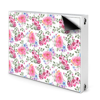 Magnet Heizkörperverkleidung Pinke blumen