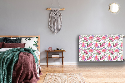 Magnet Heizkörperverkleidung Pinke blumen