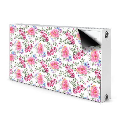 Magnet Heizkörperverkleidung Pinke blumen