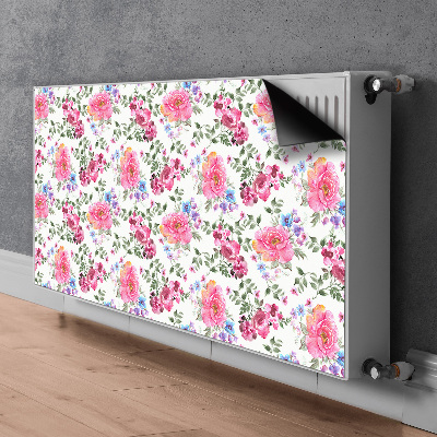 Magnet Heizkörperverkleidung Pinke blumen