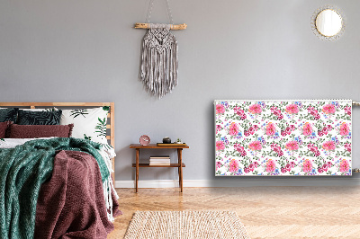 Magnet Heizkörperverkleidung Pinke blumen