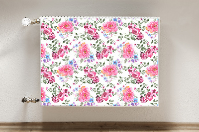 Magnet Heizkörperverkleidung Pinke blumen