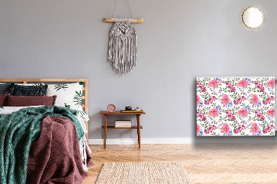 Magnet Heizkörperverkleidung Pinke blumen