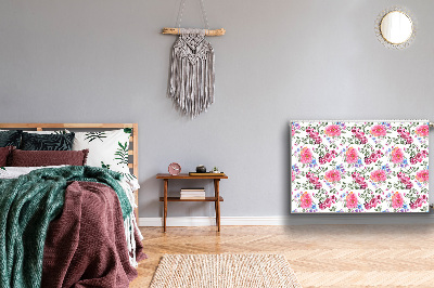 Magnet Heizkörperverkleidung Pinke blumen