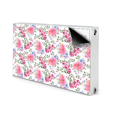 Magnet Heizkörperverkleidung Pinke blumen