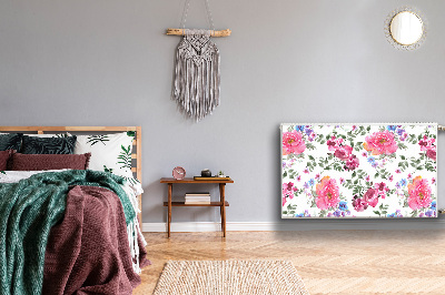 Magnet Heizkörperverkleidung Aquarellrosen