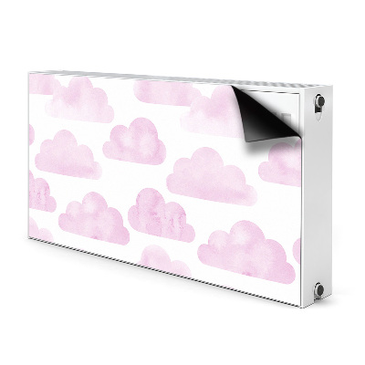 Magnet Heizkörperverkleidung Rosa wolken
