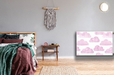 Magnet Heizkörperverkleidung Rosa wolken