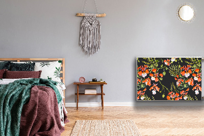 Magnet Heizkörperverkleidung Rote blumen