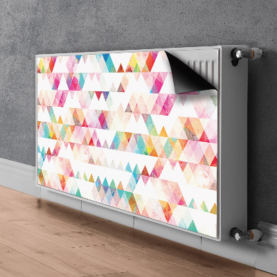 Magnet Heizkörperverkleidung Geometriedreiecke