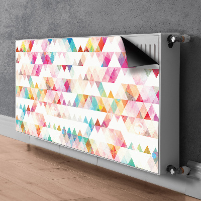 Magnet Heizkörperverkleidung Geometriedreiecke