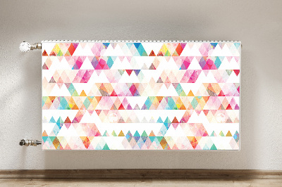 Magnet Heizkörperverkleidung Geometriedreiecke