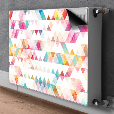 Magnet Heizkörperverkleidung Geometriedreiecke
