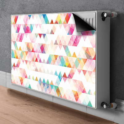 Magnet Heizkörperverkleidung Geometriedreiecke
