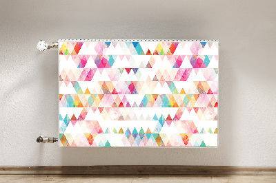 Magnet Heizkörperverkleidung Geometriedreiecke