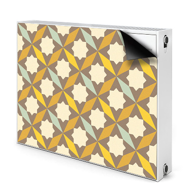 Heizkörperverkleidung magnetisch Vintage-muster