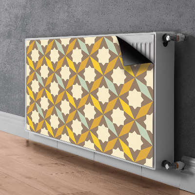 Heizkörperverkleidung magnetisch Vintage-muster