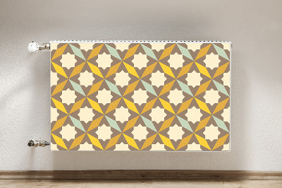 Heizkörperverkleidung magnetisch Vintage-muster