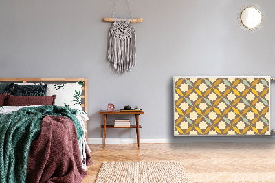 Heizkörperverkleidung magnetisch Vintage-muster