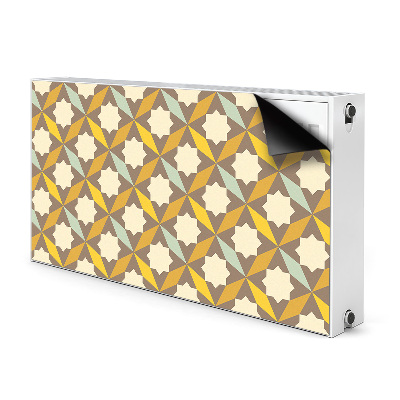 Heizkörperverkleidung magnetisch Vintage-muster