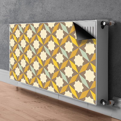 Heizkörperverkleidung magnetisch Vintage-muster