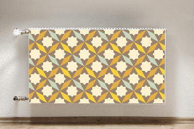 Heizkörperverkleidung magnetisch Vintage-muster