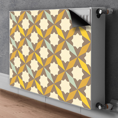 Heizkörperverkleidung magnetisch Vintage-muster
