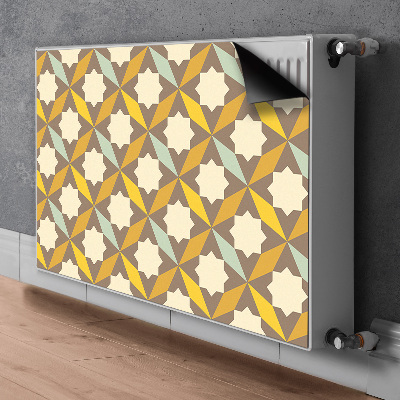 Heizkörperverkleidung magnetisch Vintage-muster