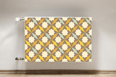 Heizkörperverkleidung magnetisch Vintage-muster