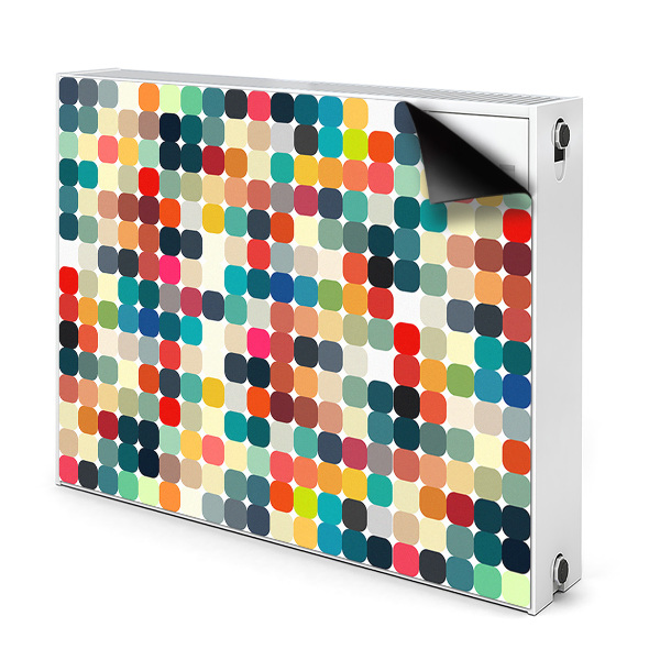Heizkörperverkleidung magnetisch Geometrisches muster