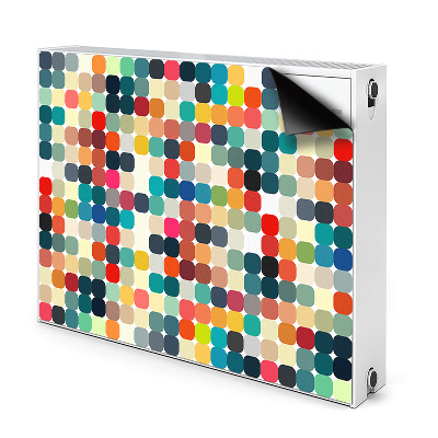 Heizkörperverkleidung magnetisch Geometrisches muster