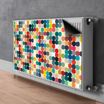 Heizkörperverkleidung magnetisch Geometrisches muster