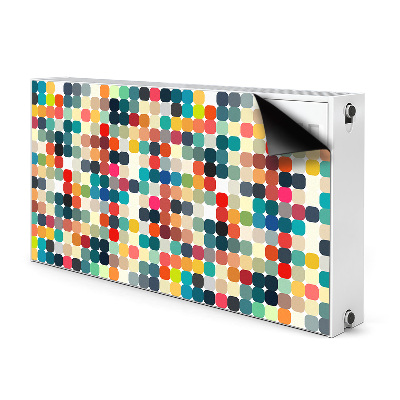 Heizkörperverkleidung magnetisch Geometrisches muster