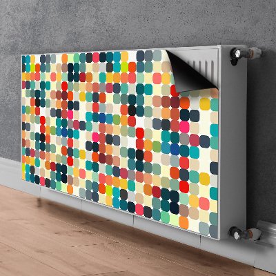 Heizkörperverkleidung magnetisch Geometrisches muster