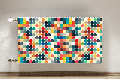Heizkörperverkleidung magnetisch Geometrisches muster