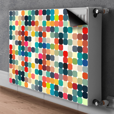 Heizkörperverkleidung magnetisch Geometrisches muster