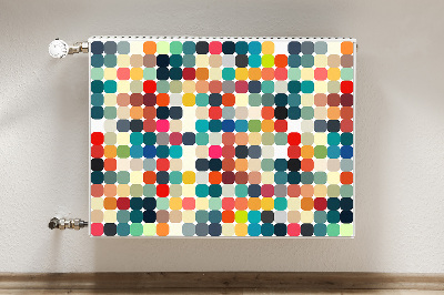 Heizkörperverkleidung magnetisch Geometrisches muster